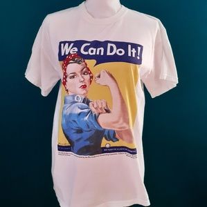 Rosie the Riveter WWII Poster T-shirt